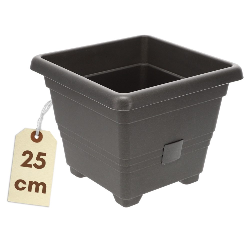 GarPet Pflanzkübel Pflanzkübel Groß Außen Pflanzkübel Rechteckig Blumenkübel 25 35 40