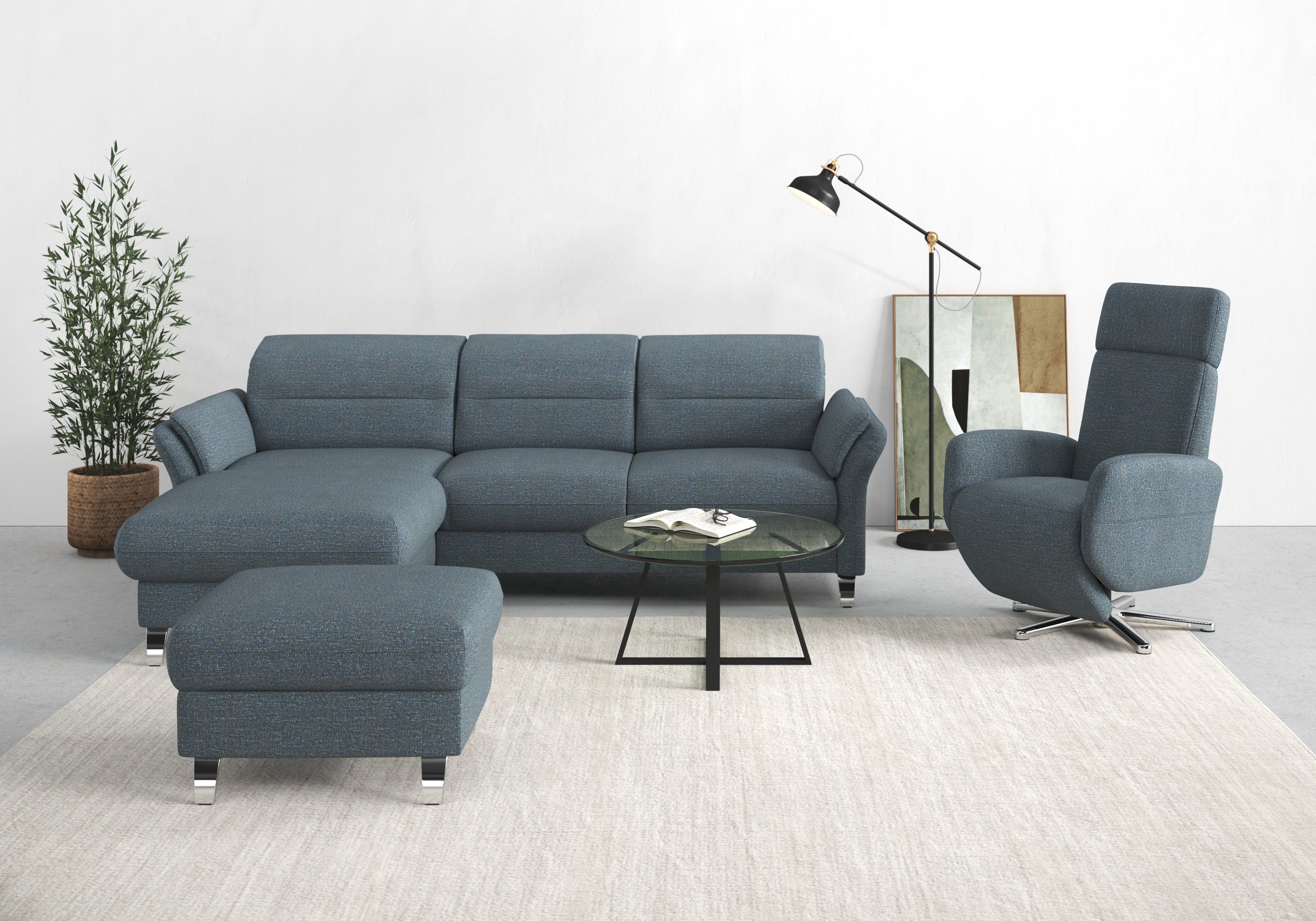 sit&more Ecksofa Grenoble L-Form mit Federkern, günstig online kaufen