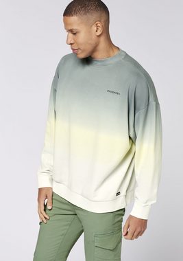 Chiemsee Sweatshirt Sweatshirt mit Backprint und Effekt-Färbung 1