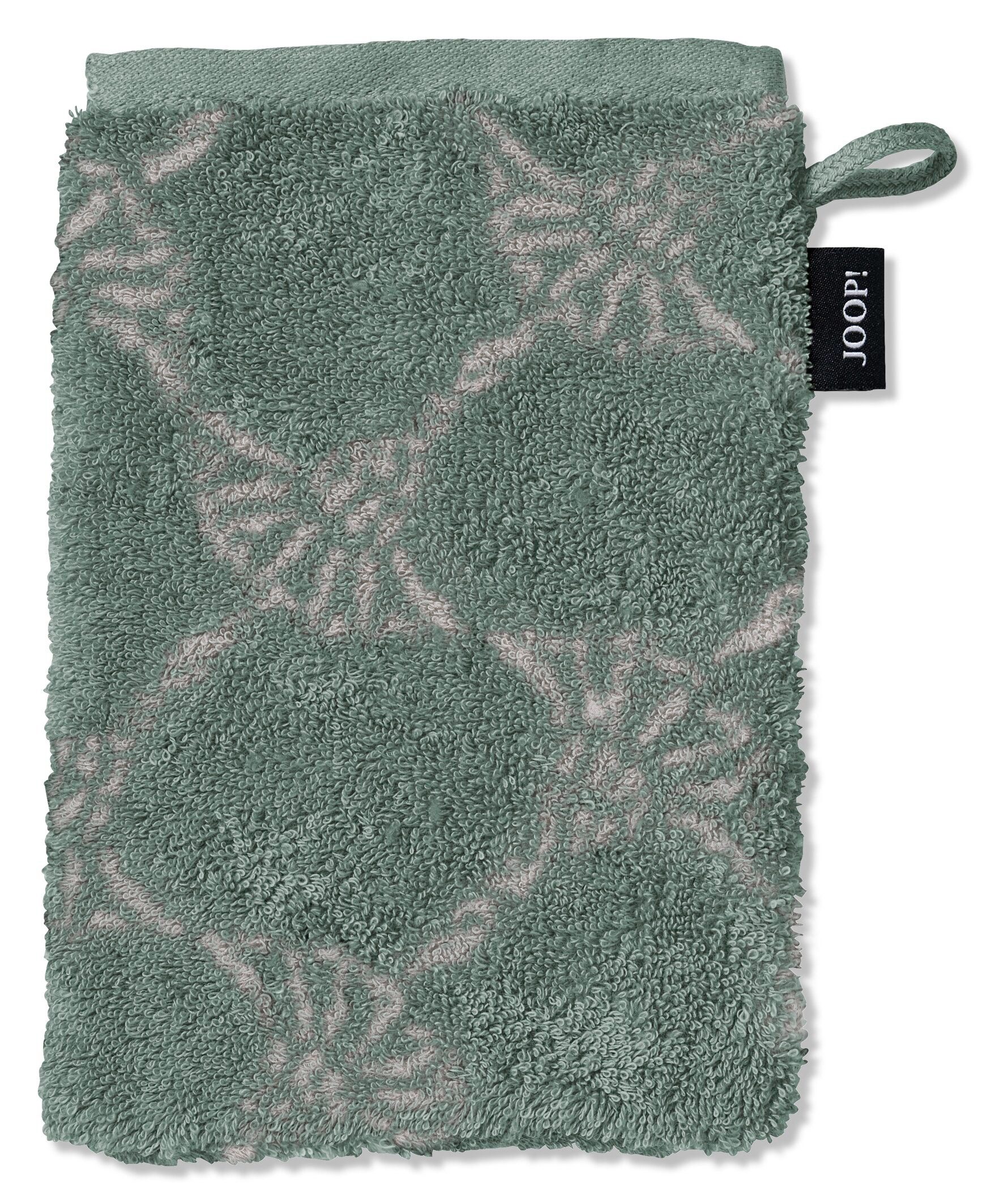 JOOP! Waschhandschuh JOOP! LIVING - CLASSIC CORNFLOWER Waschhandschuh-Set, Textil (3-St)