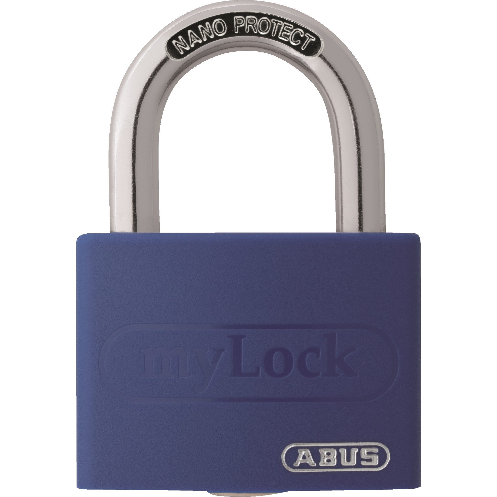 ABUS Kettenschloss Vorhangschloss 802829 T65AL/40 blau