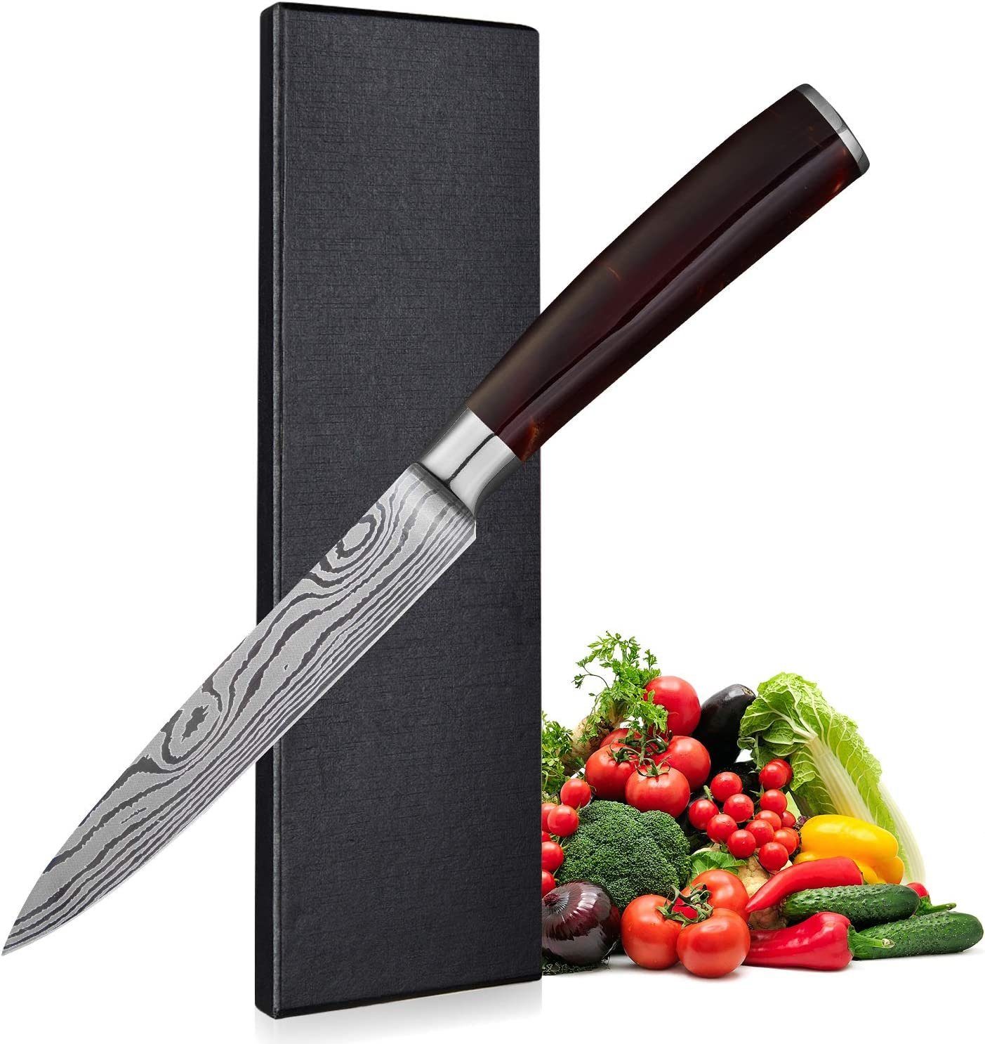 Gemüsemesser Küchenmesser safety 5 Zoll Allzweckmesser Home Obstmesser