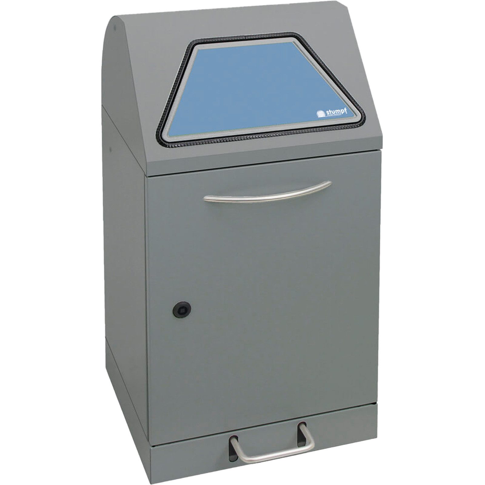 STUMPF Aufbewahrungsbox Stumpf Abfalltrennung Modul-Vario 45 graualu-struktur ProSlide-System