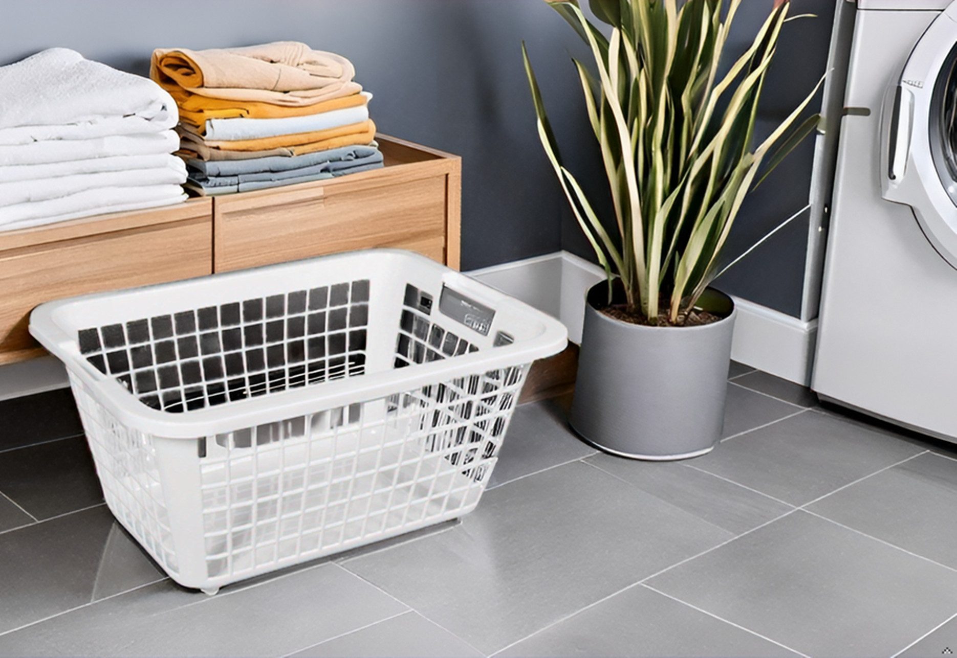 Ebaxx Wäschekorb 69 Liter Groß Wäschewanne günstig online kaufen