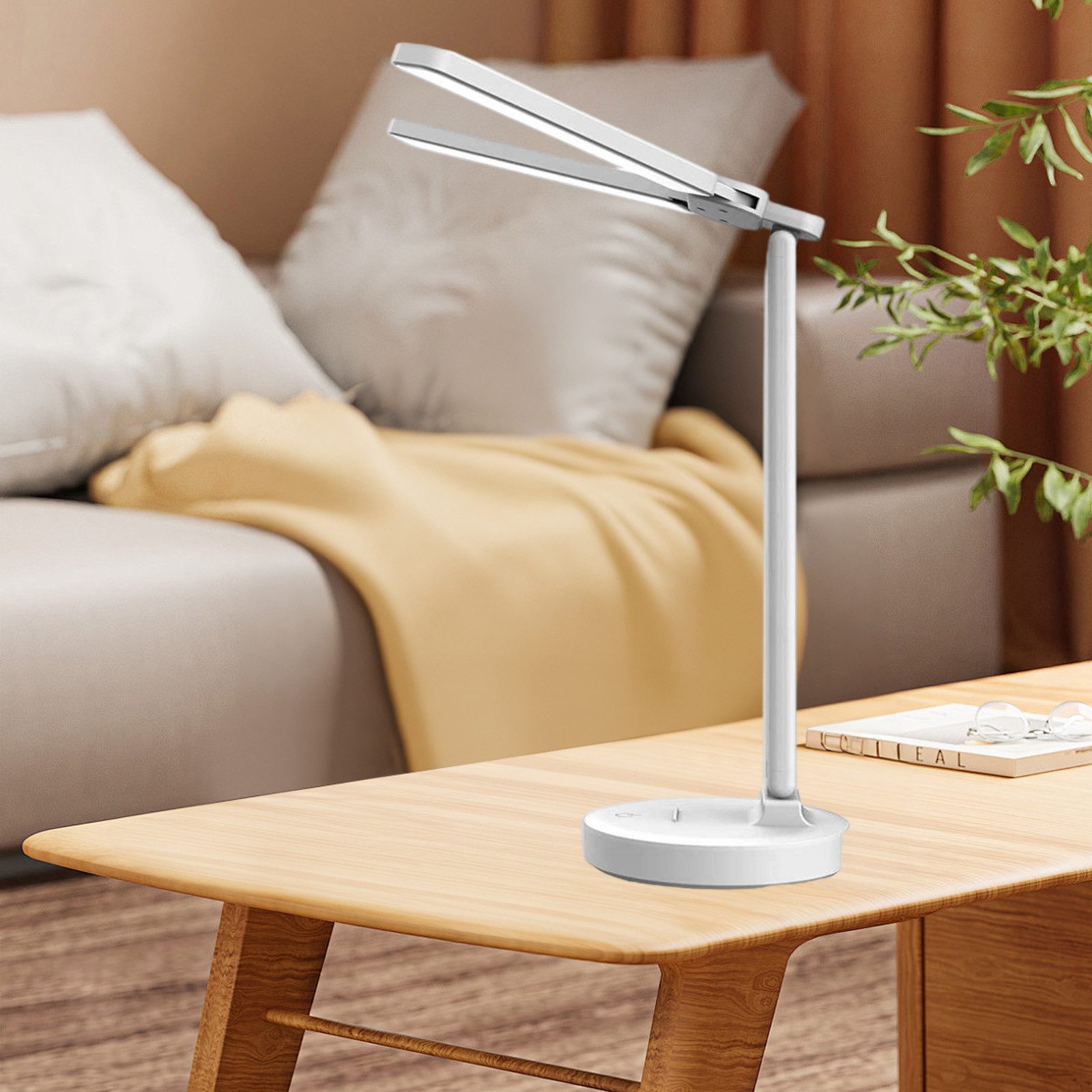 REDOM LED Schreibtischlampe Tageslichtlampe faltbar Tischlampe günstig online kaufen