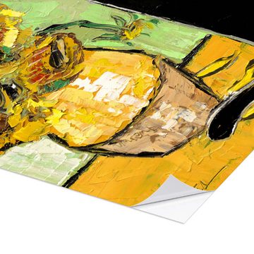 Posterlounge Wandfolie JIEL, Die Katze von van Gogh, Malerei