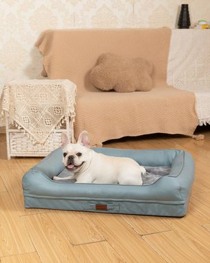 RAIKOU Hundematratze Hundebett gepolstertes waschbares Tierbett Hundekissen Hundesofa