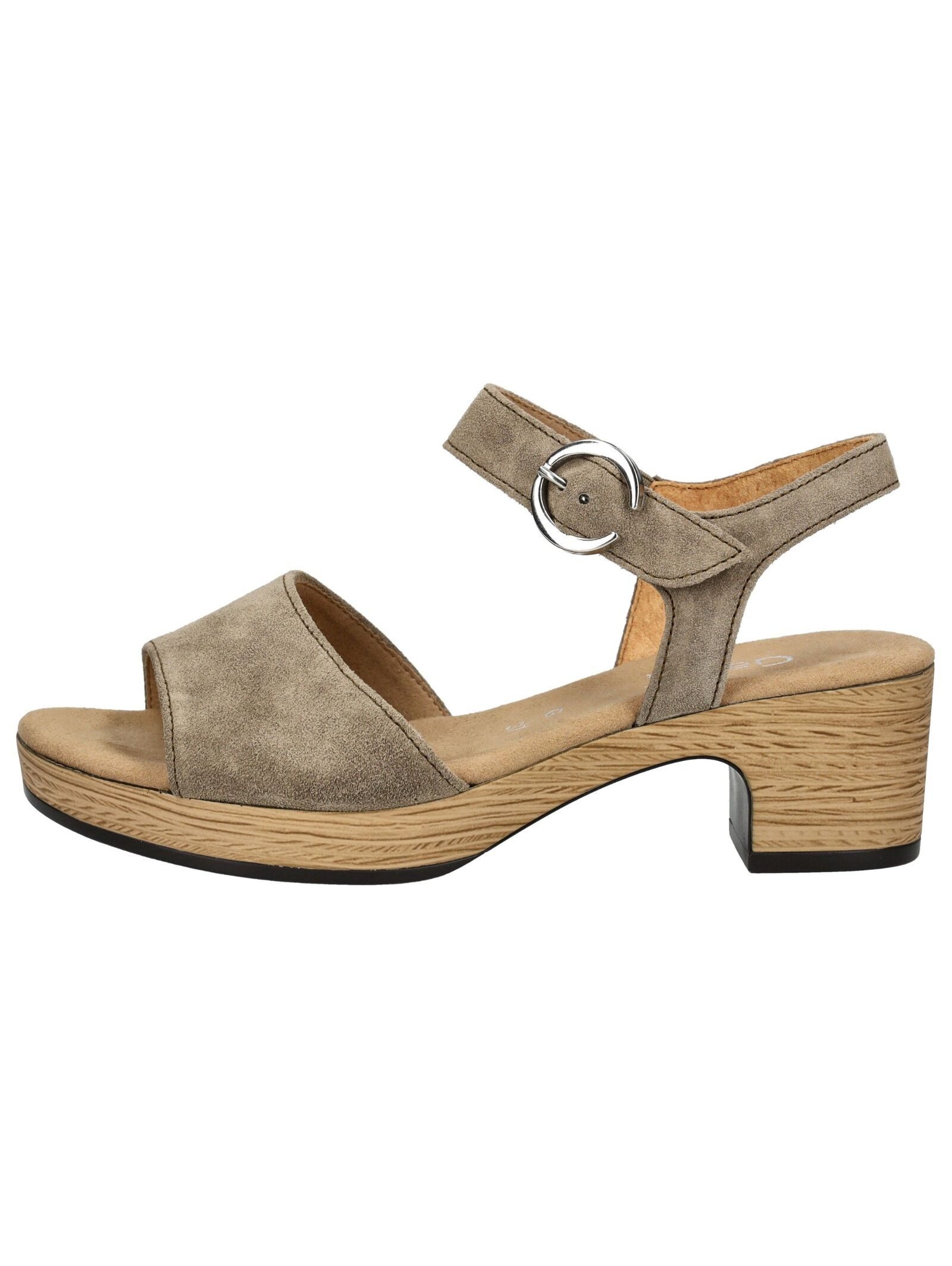 Gabor Sandalen Veloursleder Riemchensandalette günstig online kaufen