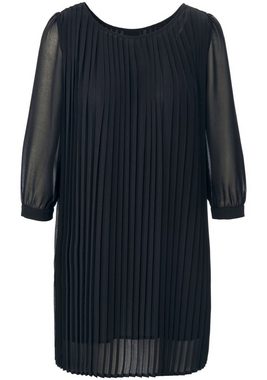 Uta Raasch Kurzarmbluse Pleated blouse with 3/4-length sleeves .