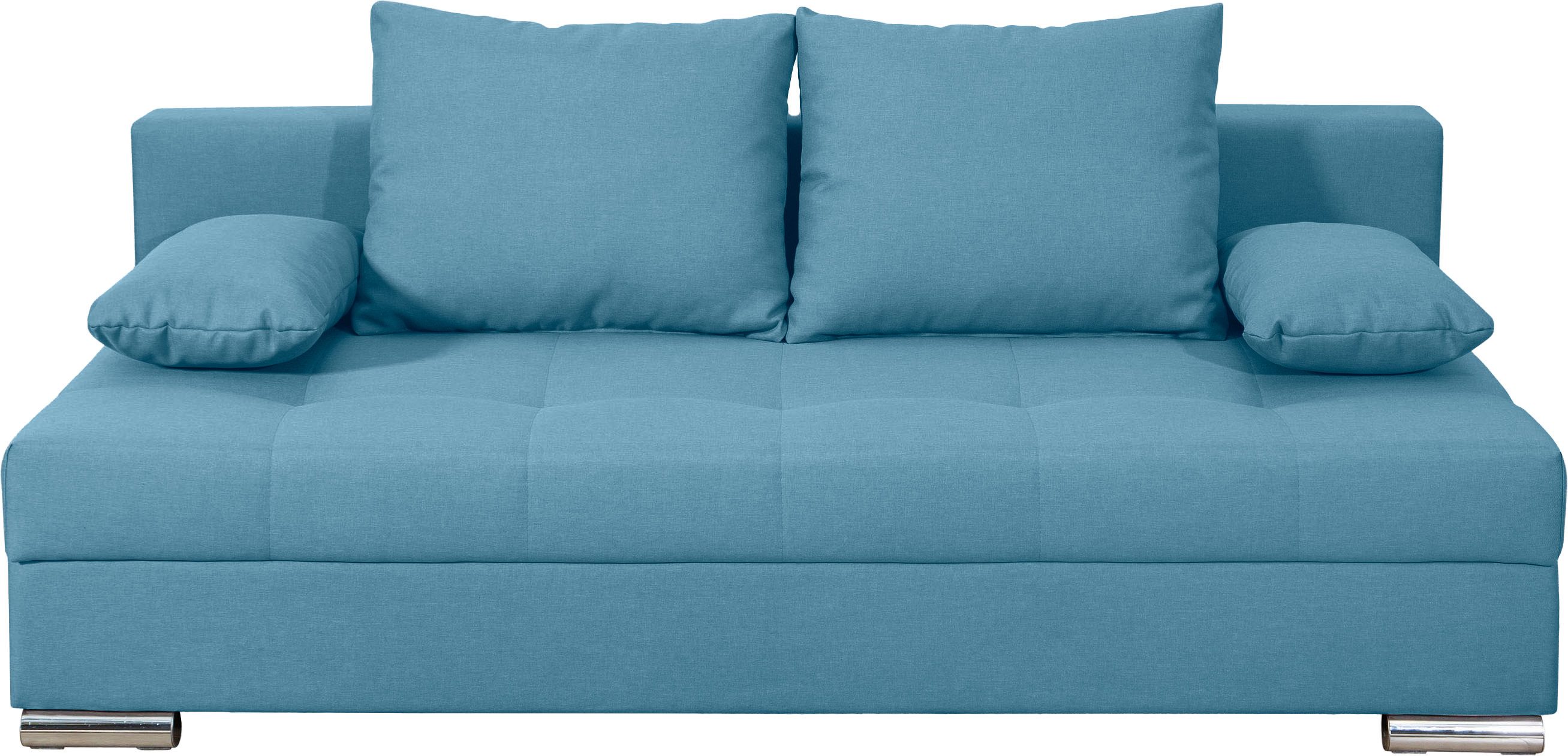 COLLECTION AB Schlafsofa Tania, B: 194 cm, Liegel. 140x194 cm, komfortabler Sitzkomfort: Federkern-Polsterung, inklusive Rückenkissen