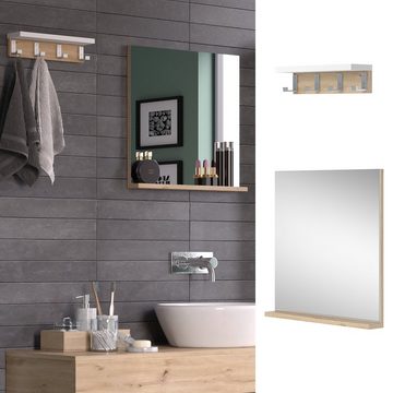 Vicco Badspiegel Wandspiegel HENRI Weiß/Artisan