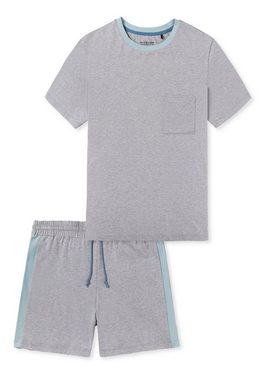 Schiesser Pyjama Casual Nightwear (Set, 2 tlg) Schlafanzug - Baumwolle - Atmungsaktiv