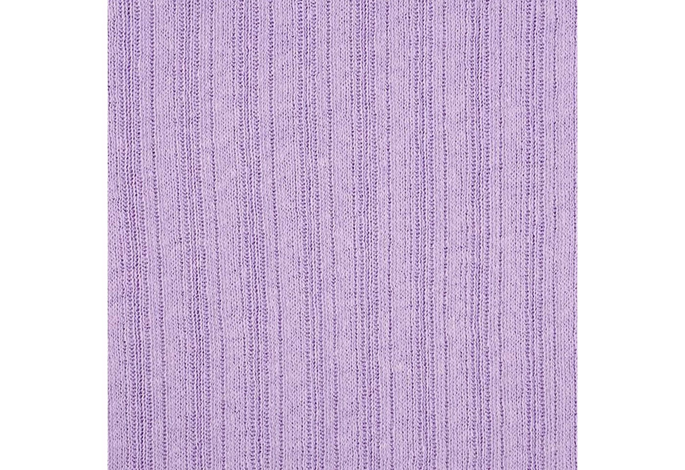 Thumbnail - Stoffonkel Stoff Bio Leinenstrick Baumwollstoff ab 0,5x1,5m Leinen-Stoff Baumwolle, lavendel