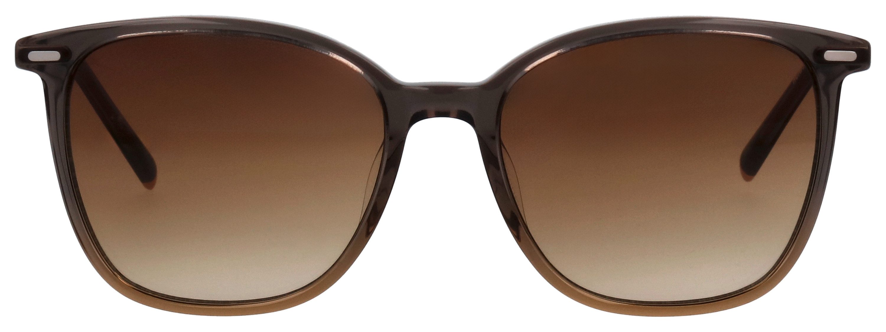HUMPHREY´S eyewear Sonnenbrille Modell 585346 Form Karree/Soft, Logoschriftzug auf Bügel, Kombifassung