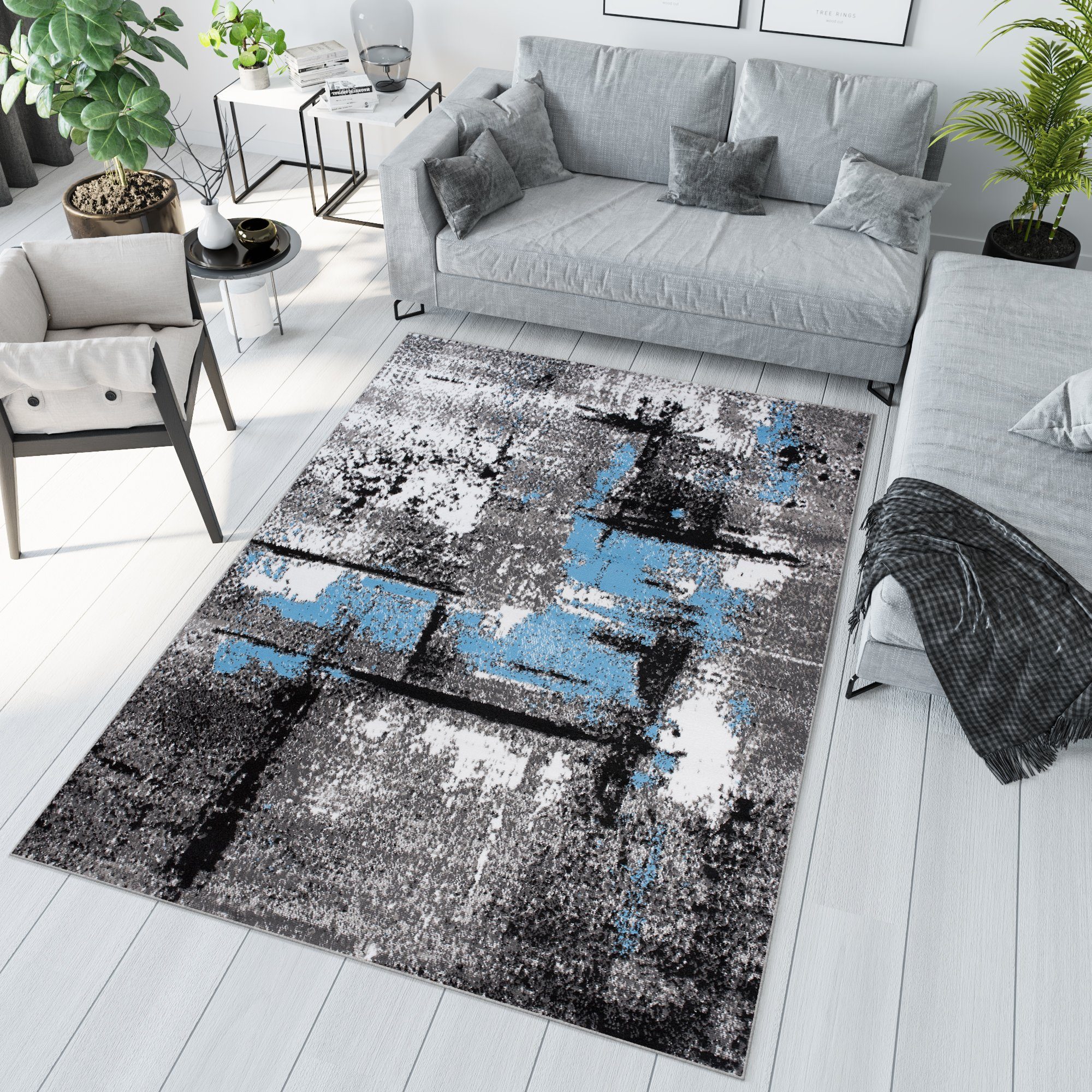 Tapiso Teppich MAYA, rechteckig, Höhe: 8 günstig online kaufen