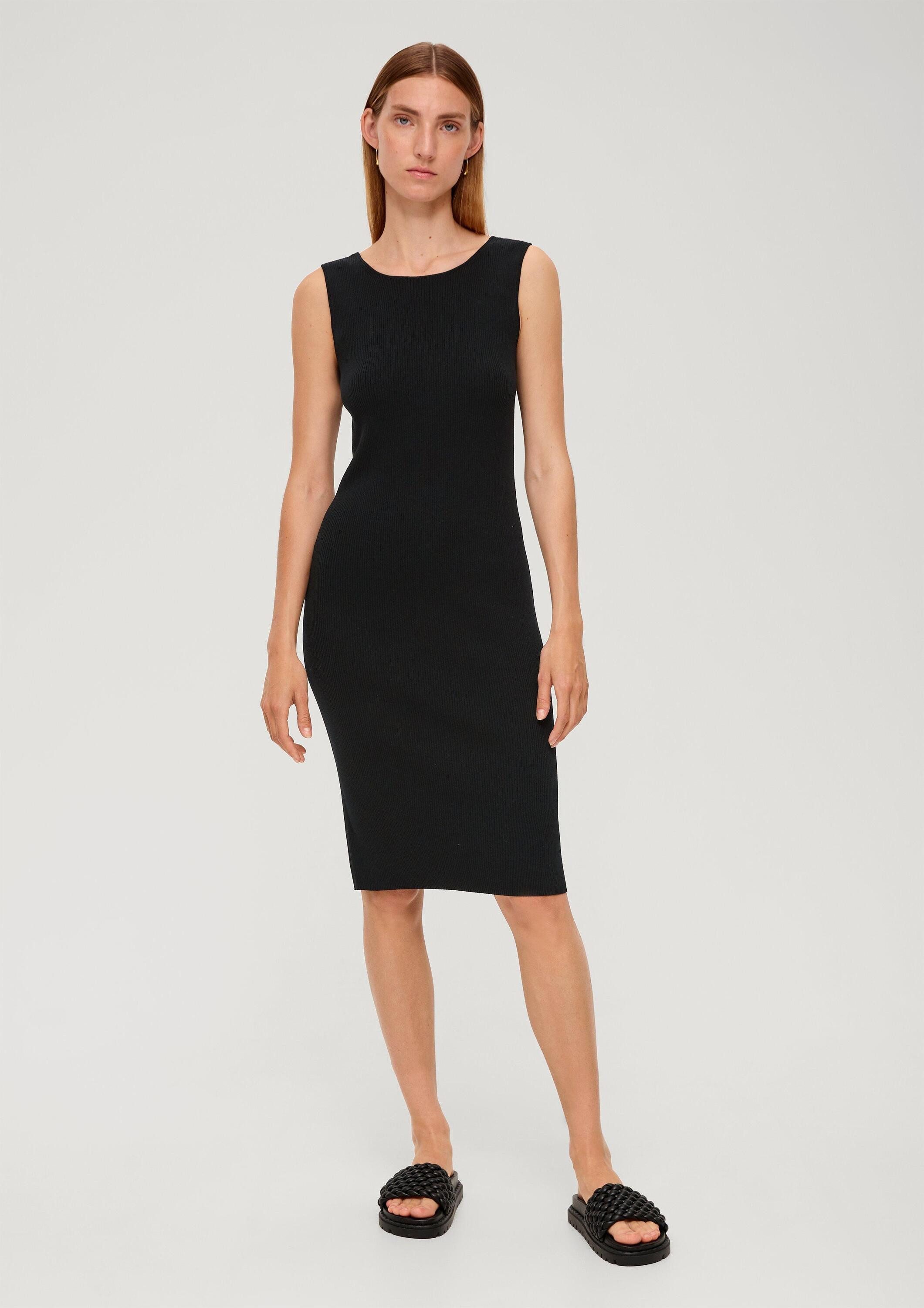 s.Oliver Minikleid Kleid Etuikleid mit Rückenausschnitt günstig online kaufen