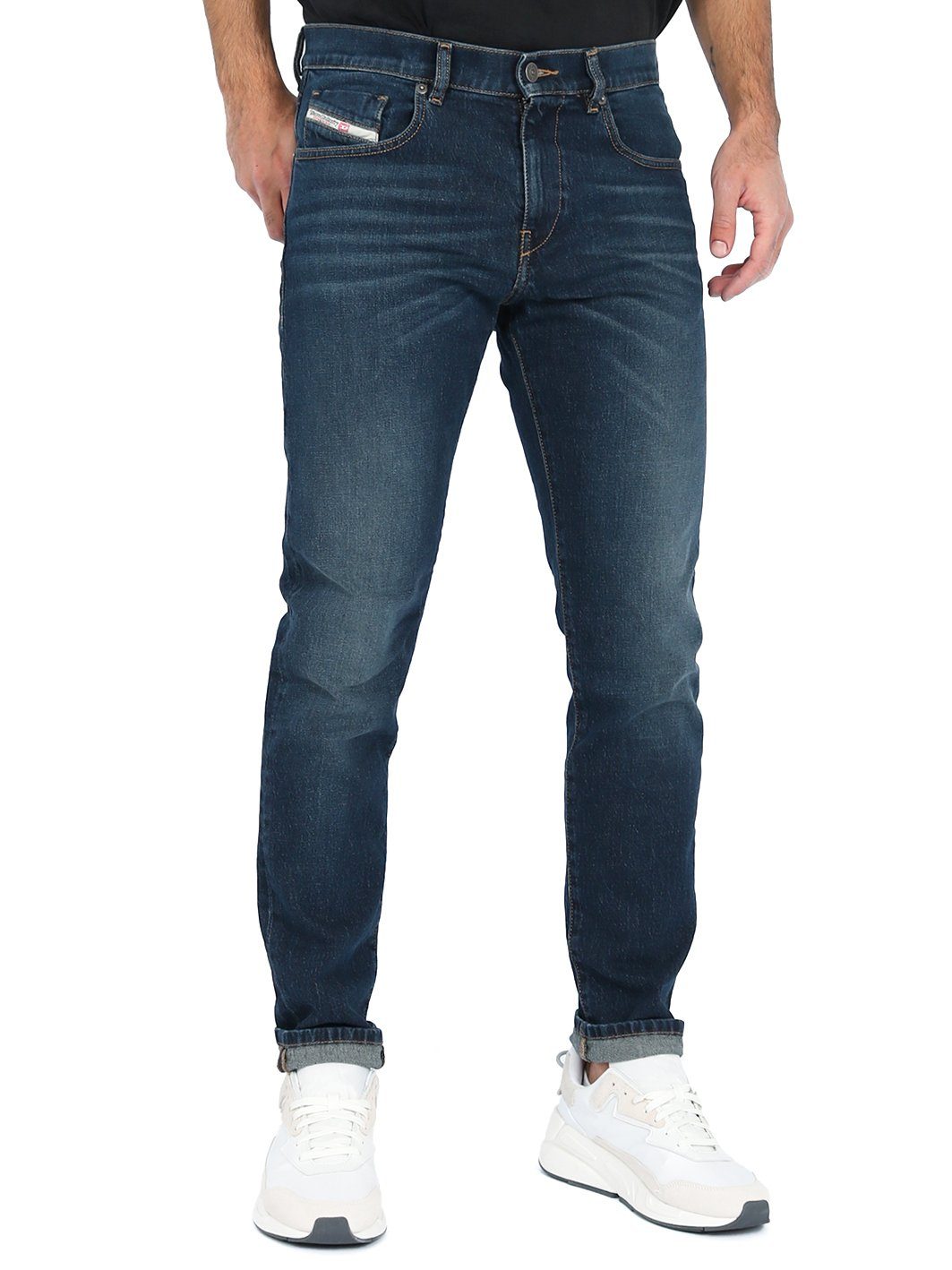 Diesel Slim-fit-Jeans Stretch Hose - D-Strukt R072R