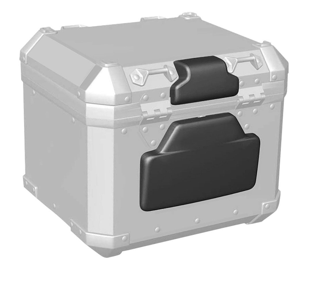 Bagtecs Koffer Rückenpolster für Motorrad Alu Topcase Aluminium Sozius Rückenlehne #