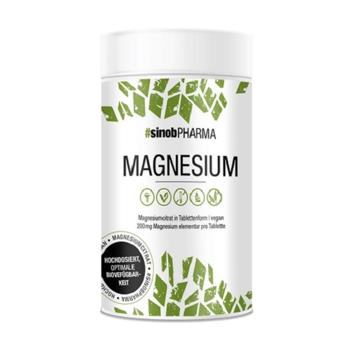 #sinob Magnesium Citrat 120 Tabletten Tabletten, 198 g