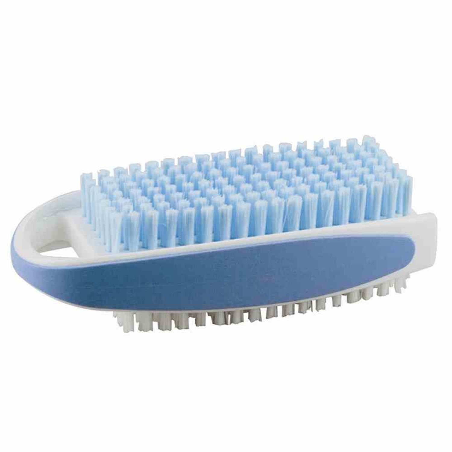 BÜMAG Straßenbesen Handwaschbürste Kunststoff Nylon 9 cm beidseitig besteckt