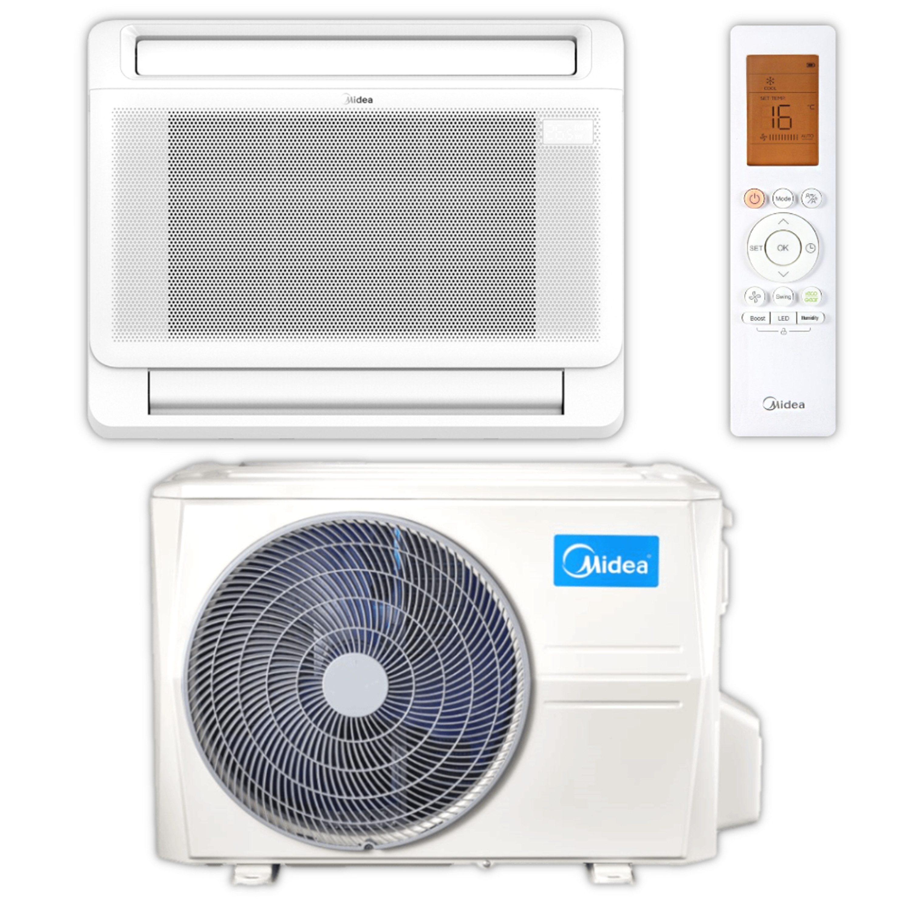 Midea Split-Klimagerät MFA2U-12HRFNX-ME + MOX230-12HFN8-ME günstig online kaufen