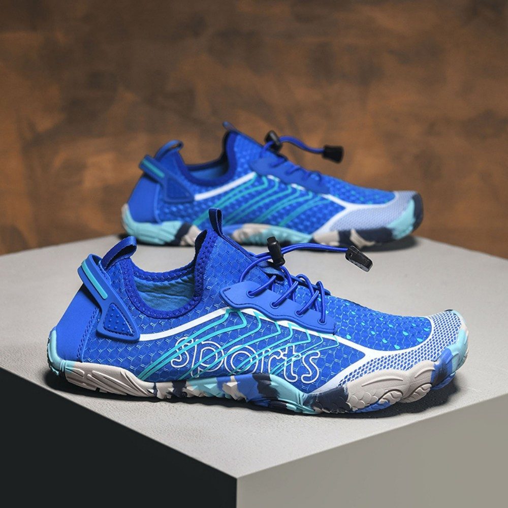 HUSK'SWARE Watschuh (Rutschfeste Gummisohle, Verstellbares Schnellzugsystem) Auffälliges & farbenfrohes Design Schnelltrocknendes Material