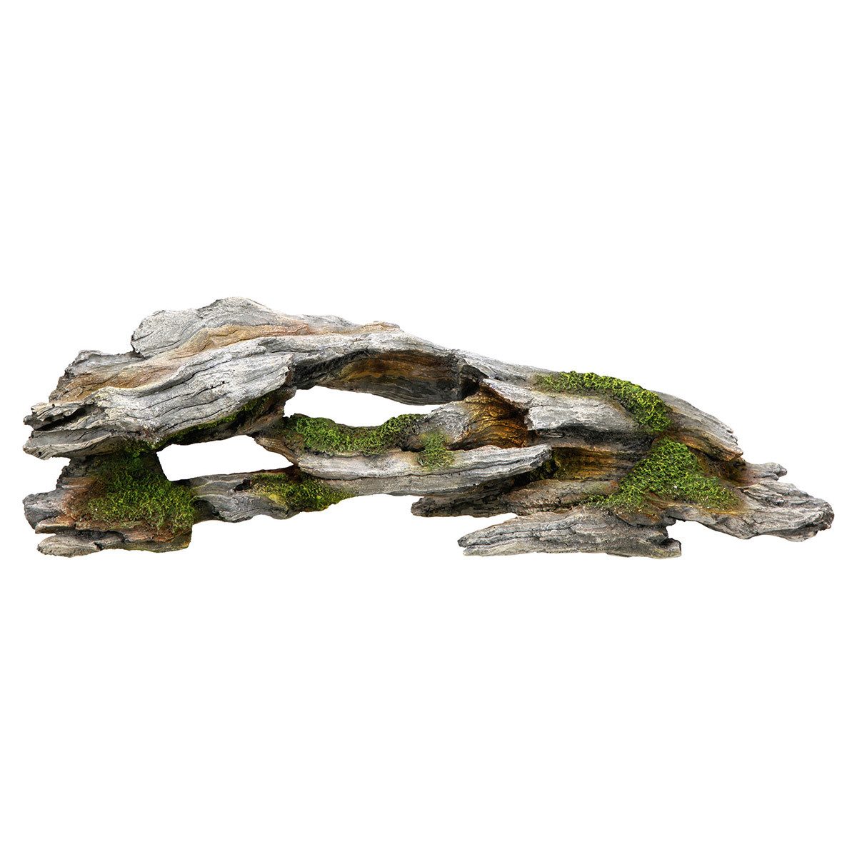 Nobby Aquariendeko Aquariendekoration Holz mit Moos und Höhle von Nobby