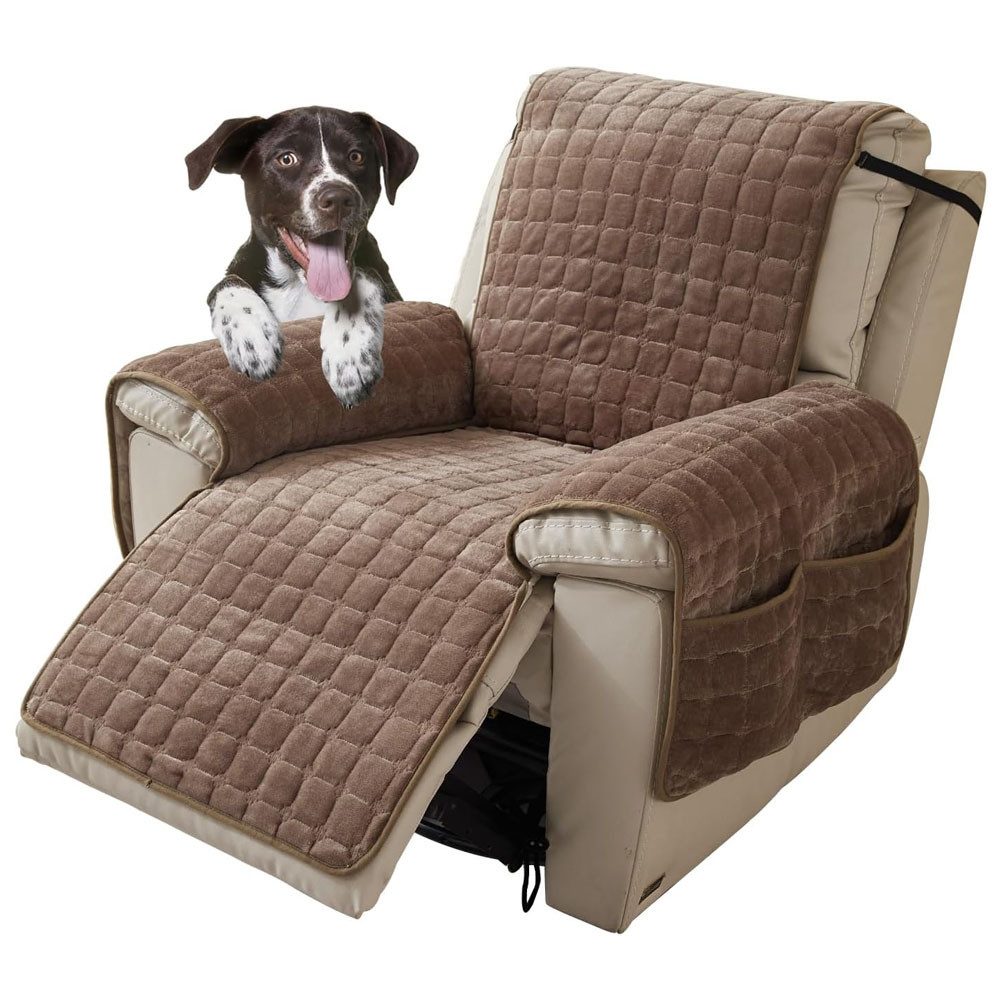 TUWENA Sesselschoner Sesselschoner Mit Armlehne, 1 Sitzer Fernsehsessel Schutzbezug