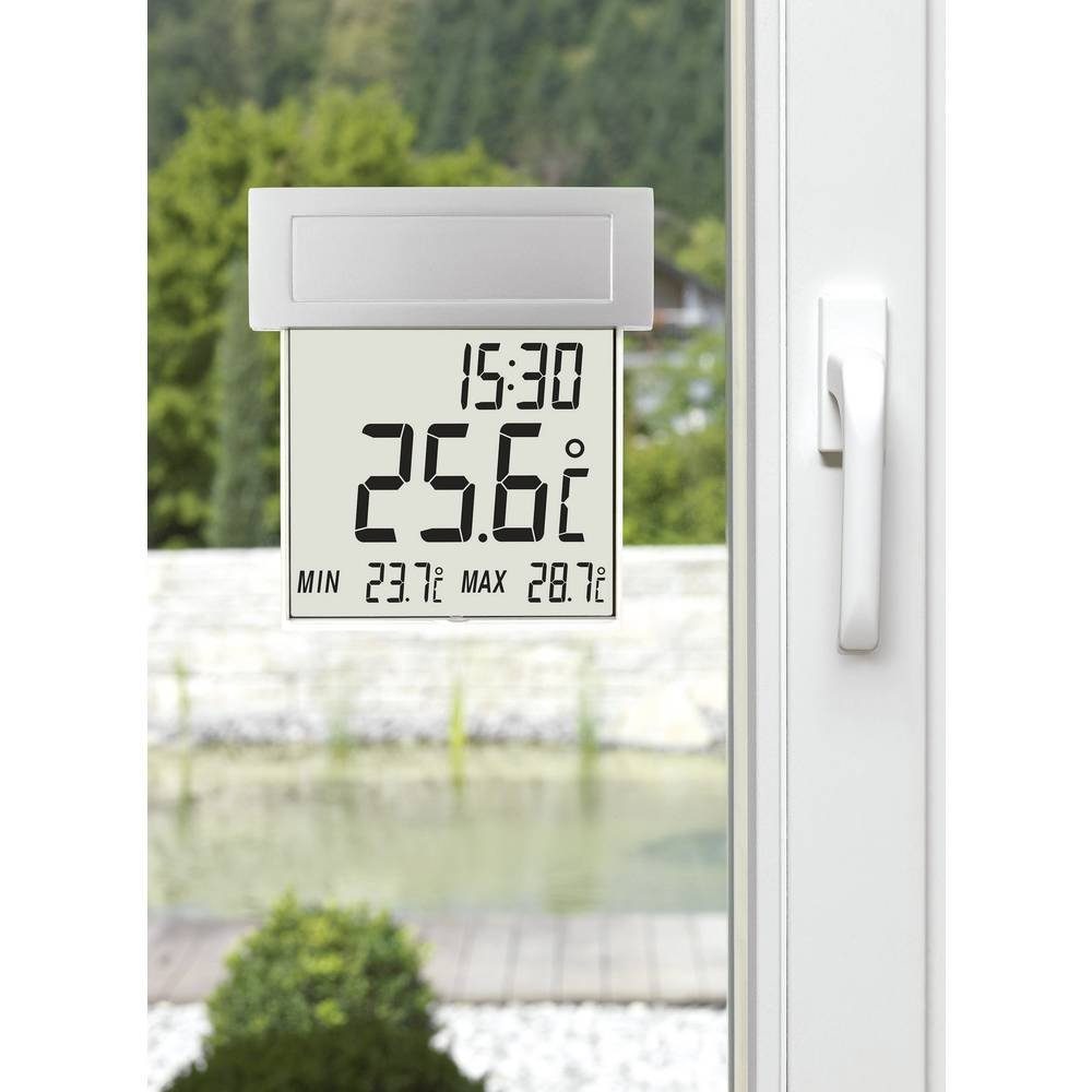 Hygrometer TFA Fenster-Thermometer Solar Dostmann
