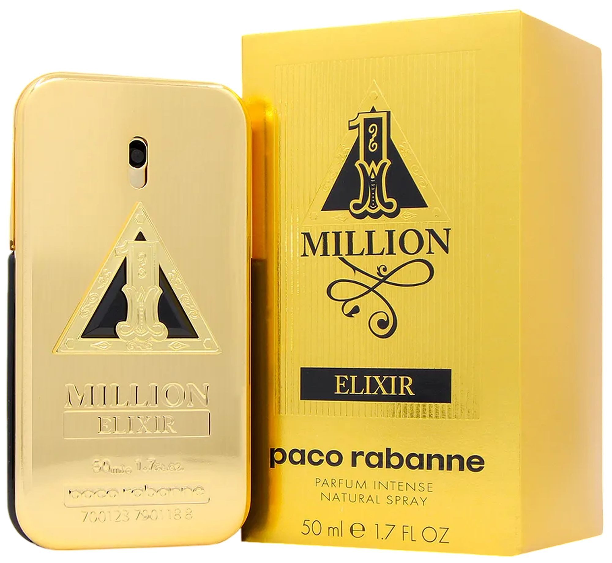 paco rabanne Parfum 1 Million Elixir Herren Spray, Süß-würziger Duft mit Davana, Vanille und Tonkabohne
