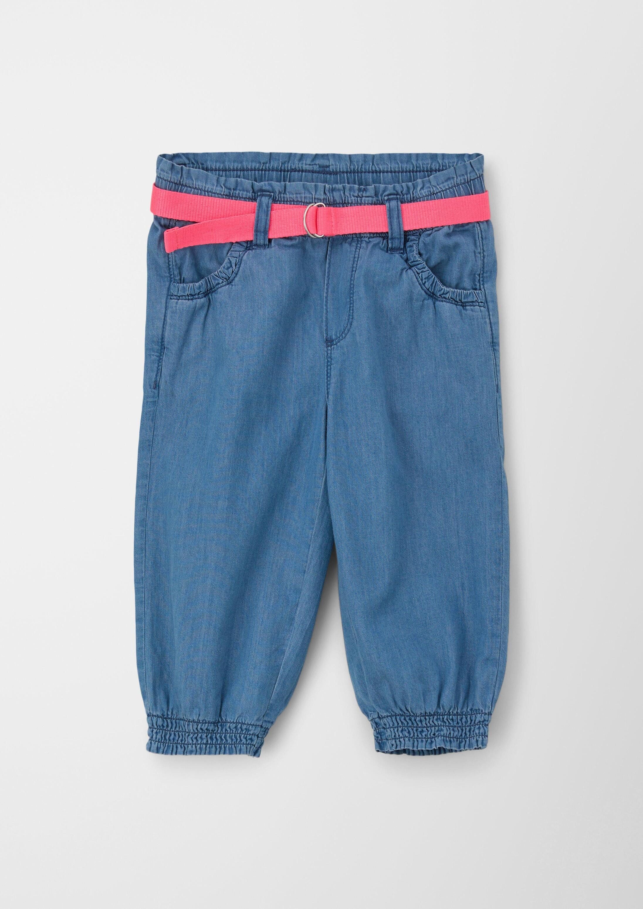 Weite Jeans Jeans-Hose