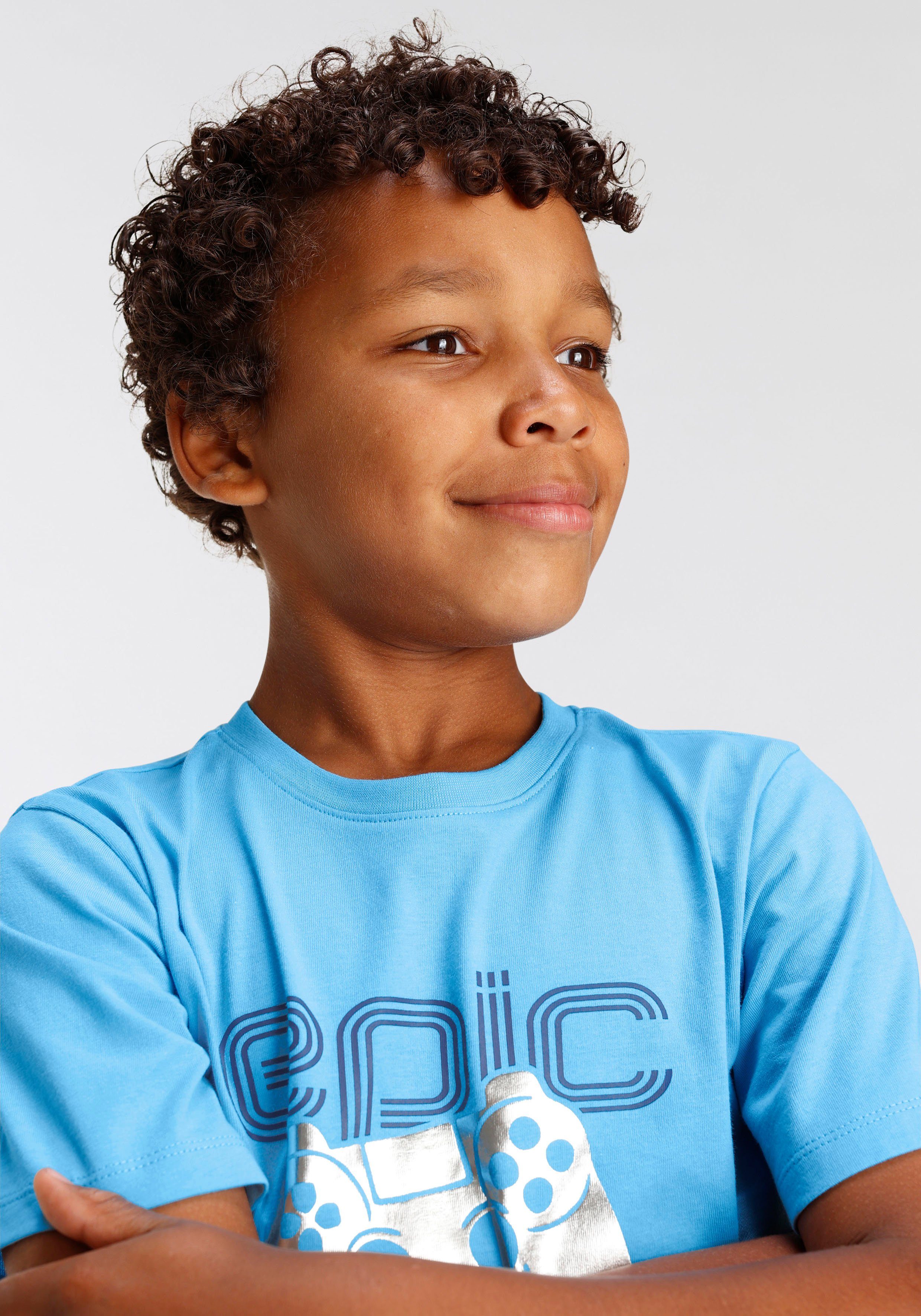 EPIC Folienprint KIDSWORLD T-Shirt GAMING