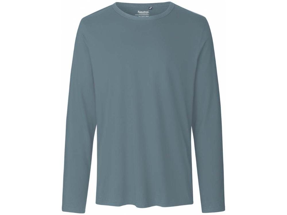 Neutral Langarmshirt Neutral Bio-Herren-Langarmshirt mit Rundhalsaussch günstig online kaufen