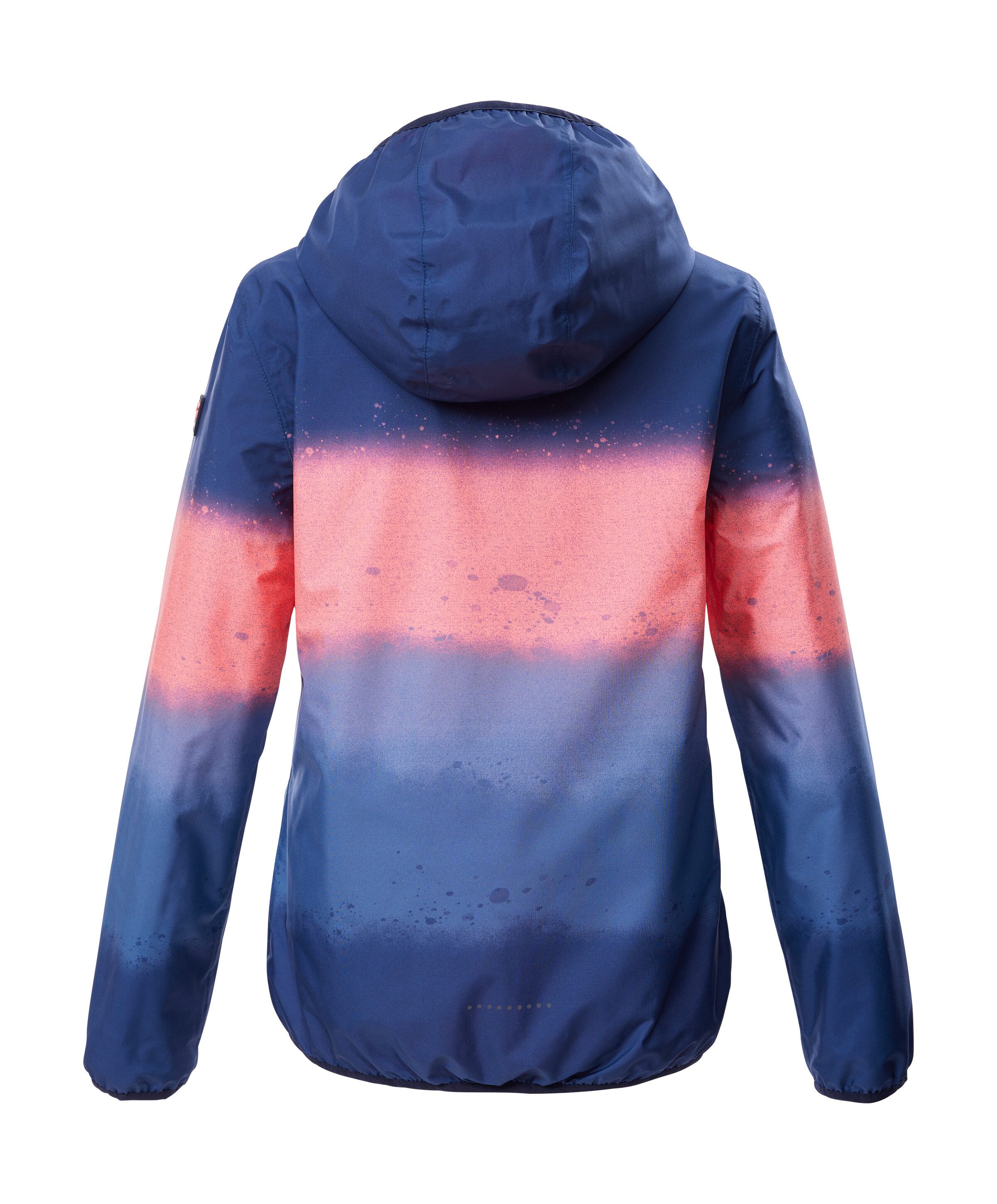 Killtec Funktionsjacke KOS 155 GRLS JCKT Leichte, wetterfeste Mädchenjacke mit All-Over-Print