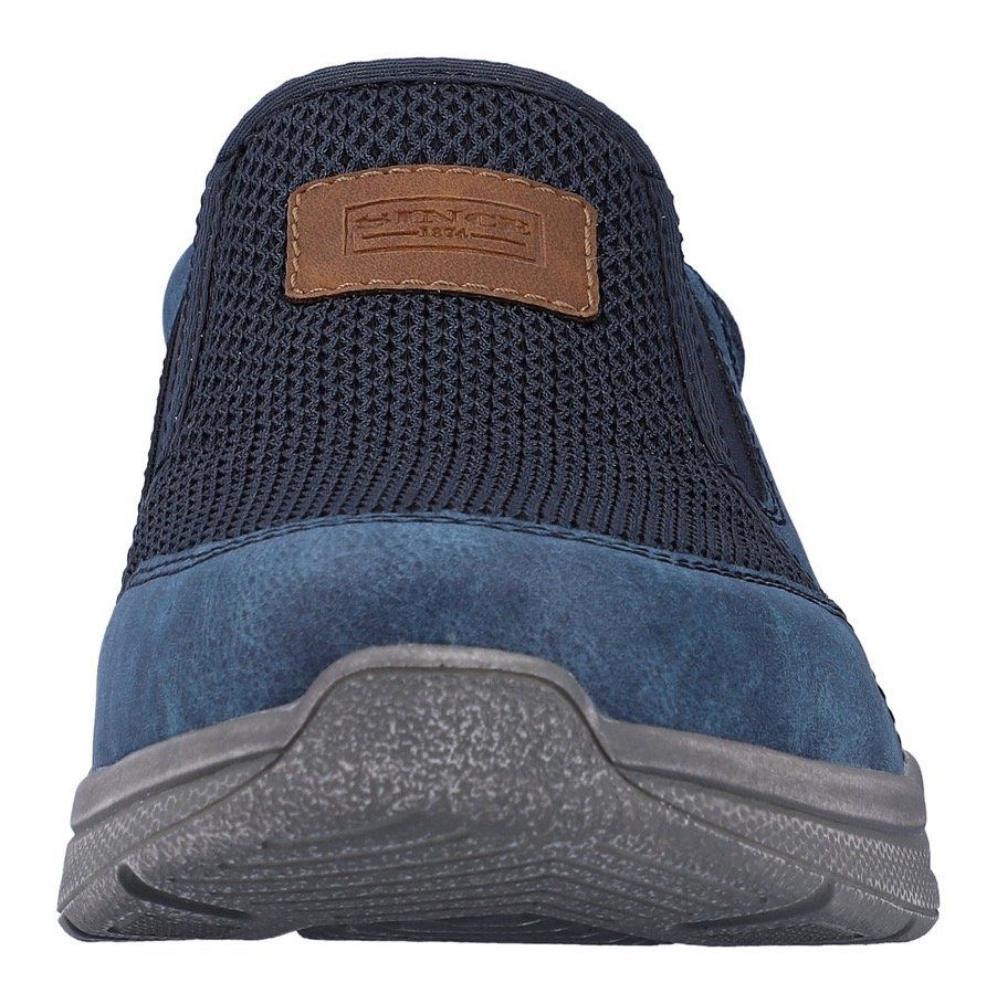 Rieker Slipper Schlupfschuh, Freizeitschuh mit seitlichen Stretcheinsätzen, G-Weite