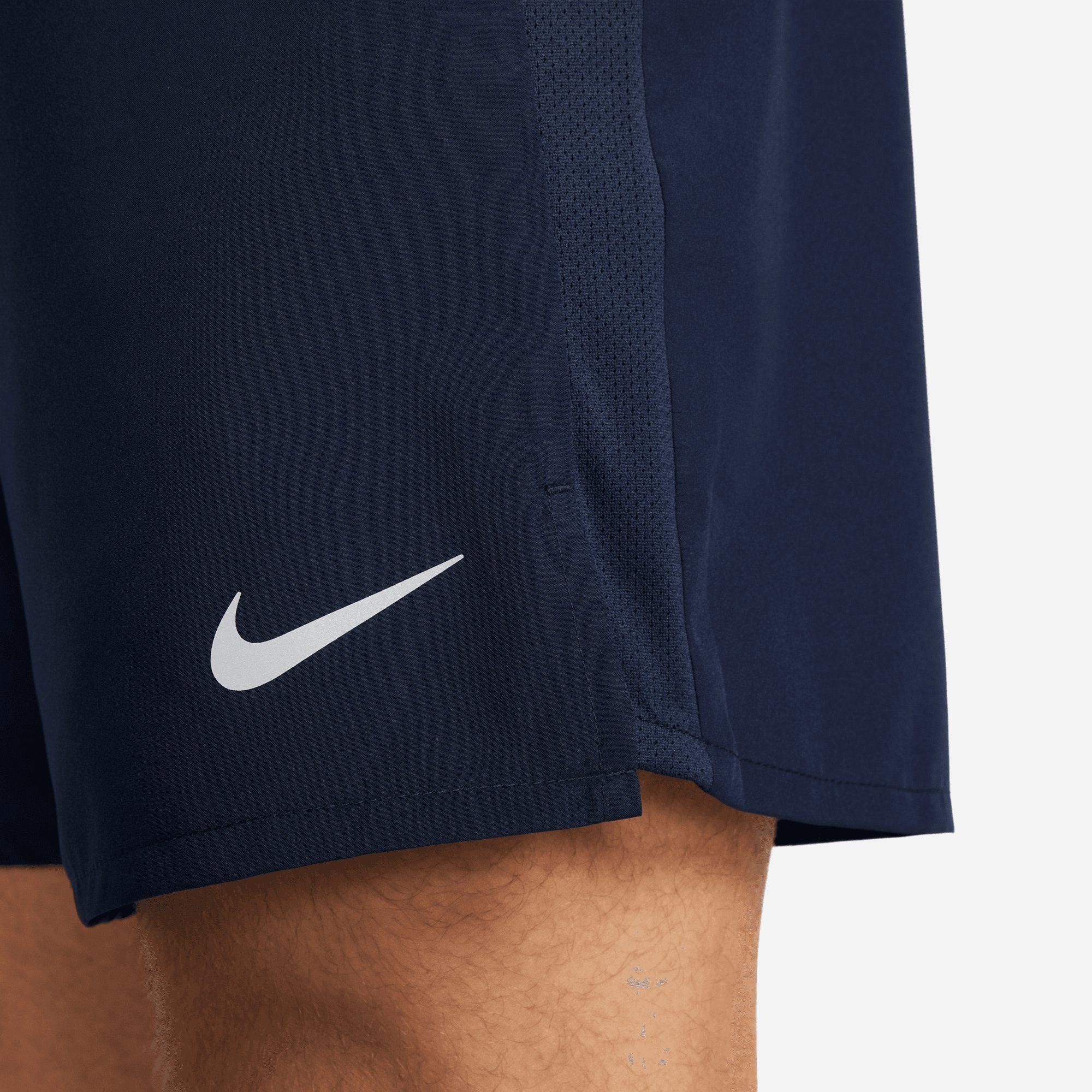 CHALLENGER Laufshorts Nike -IN-1 SILV VERSATILE MEN'S SHORTS DRI-FIT OBSIDIAN/OBSIDIAN/BLACK/REFLECTIVE "