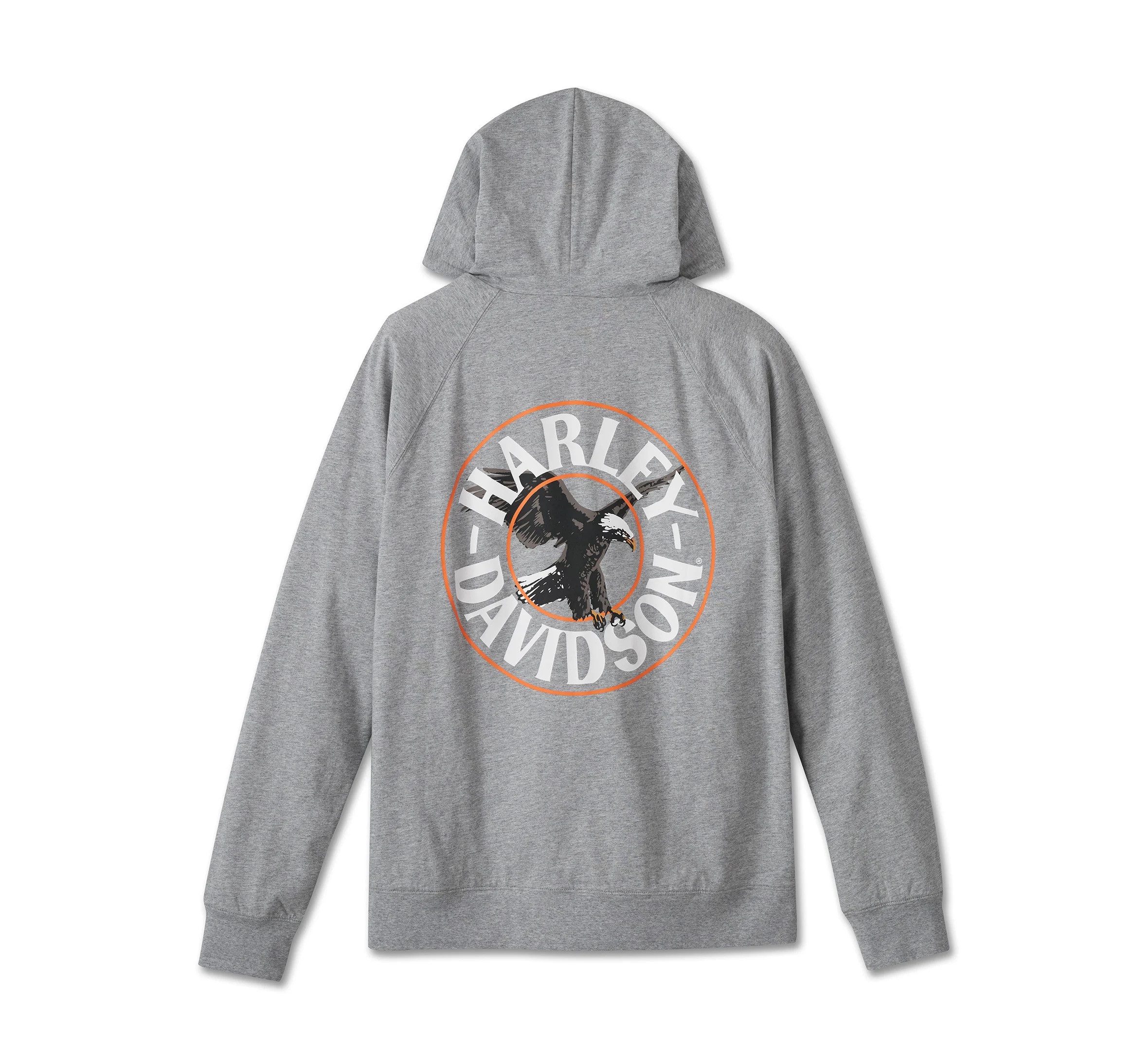 HARLEY-DAVIDSON Kapuzensweatshirt Herren Spirit of Freedom Reversible Bar&Shield Motorrad Hoodie Sweater