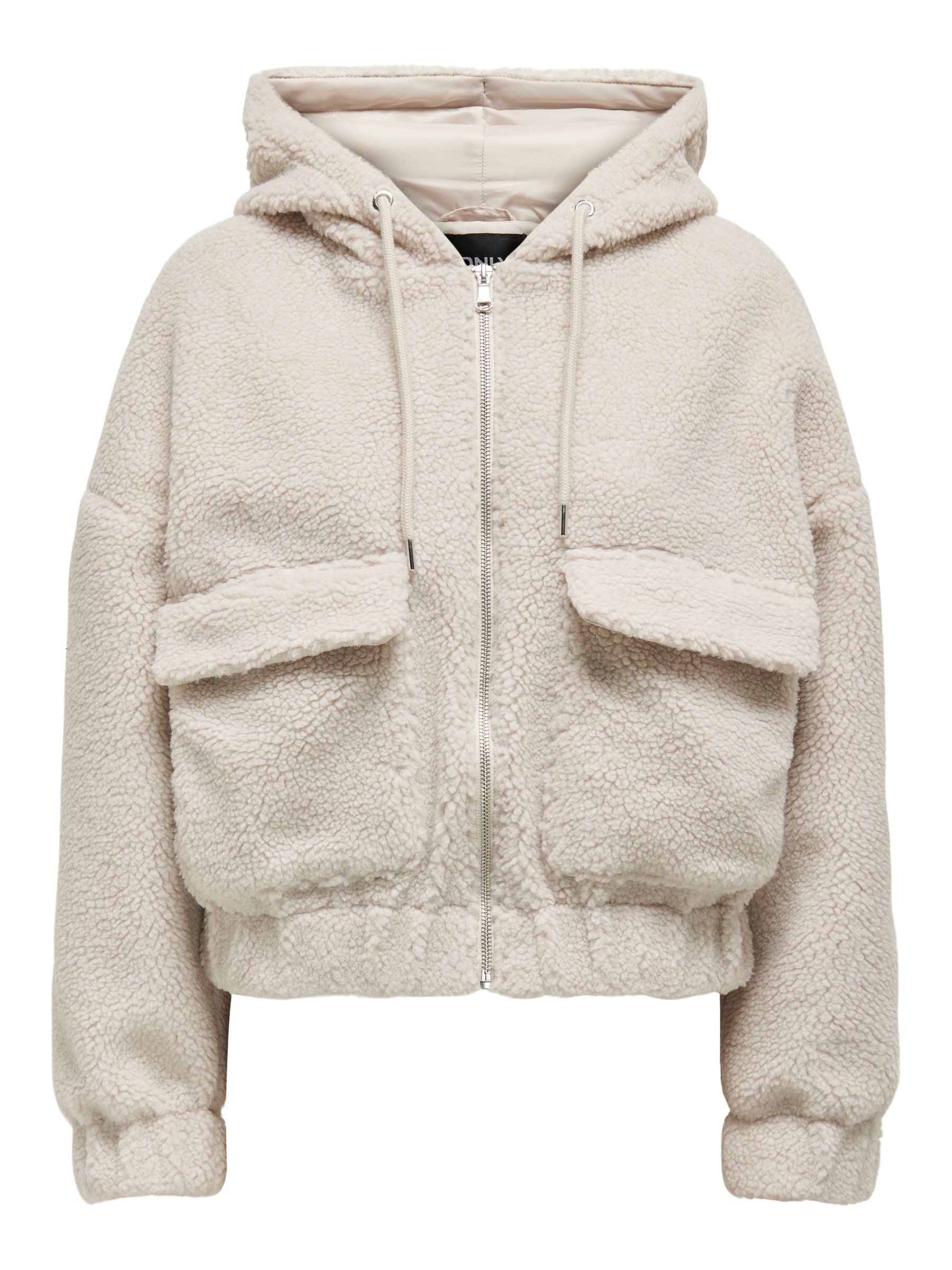 ONLY Blouson Gemütlicher Kapuzen-Look mit Taschen-Details günstig online kaufen