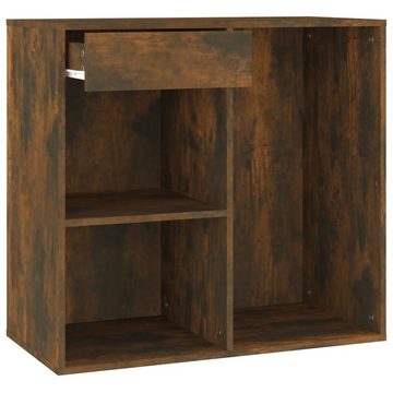 vidaXL Aktenschrank Kosmetikschrank Räuchereiche 80x40x75 cm Spanplatte