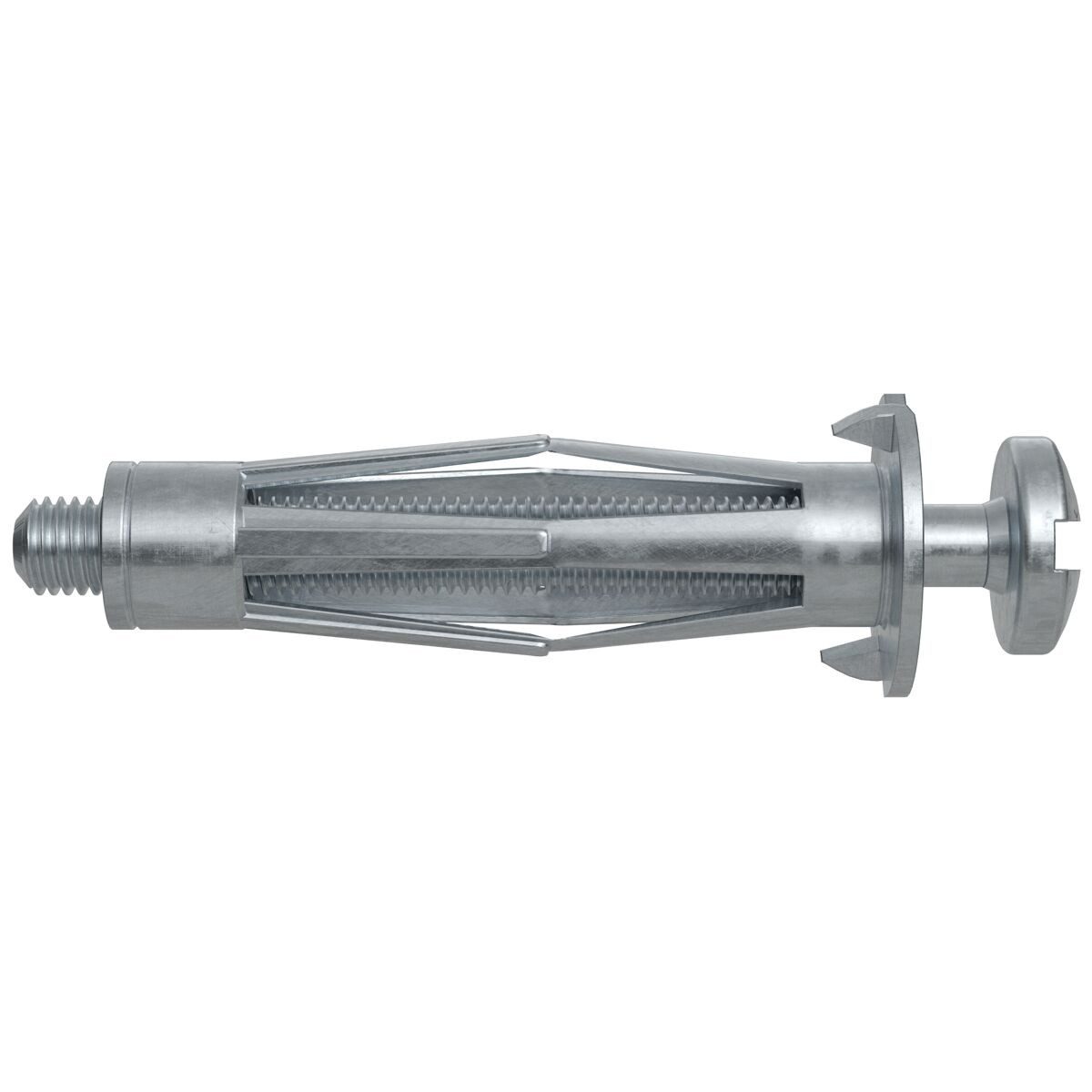 fischer Metall-Hohlraumdübel Hohlraum-Metalldübel HM S mit Schraube, (50-tlg)