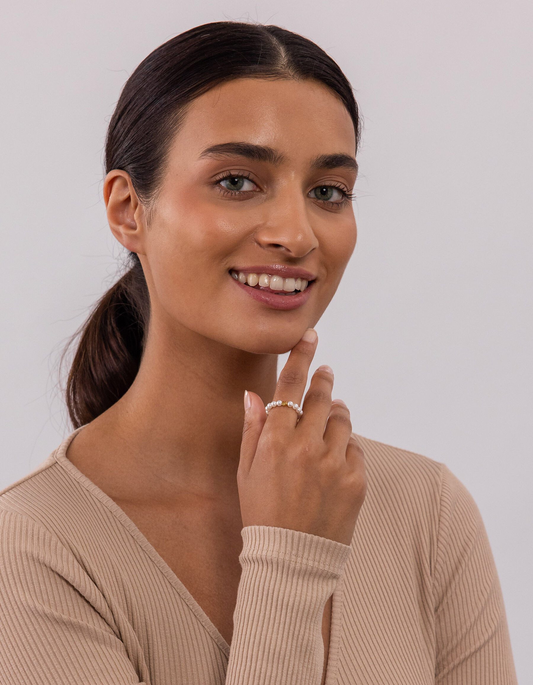 Purelei Perlenring Shiny Bloom (Ring, 1-tlg) günstig online kaufen