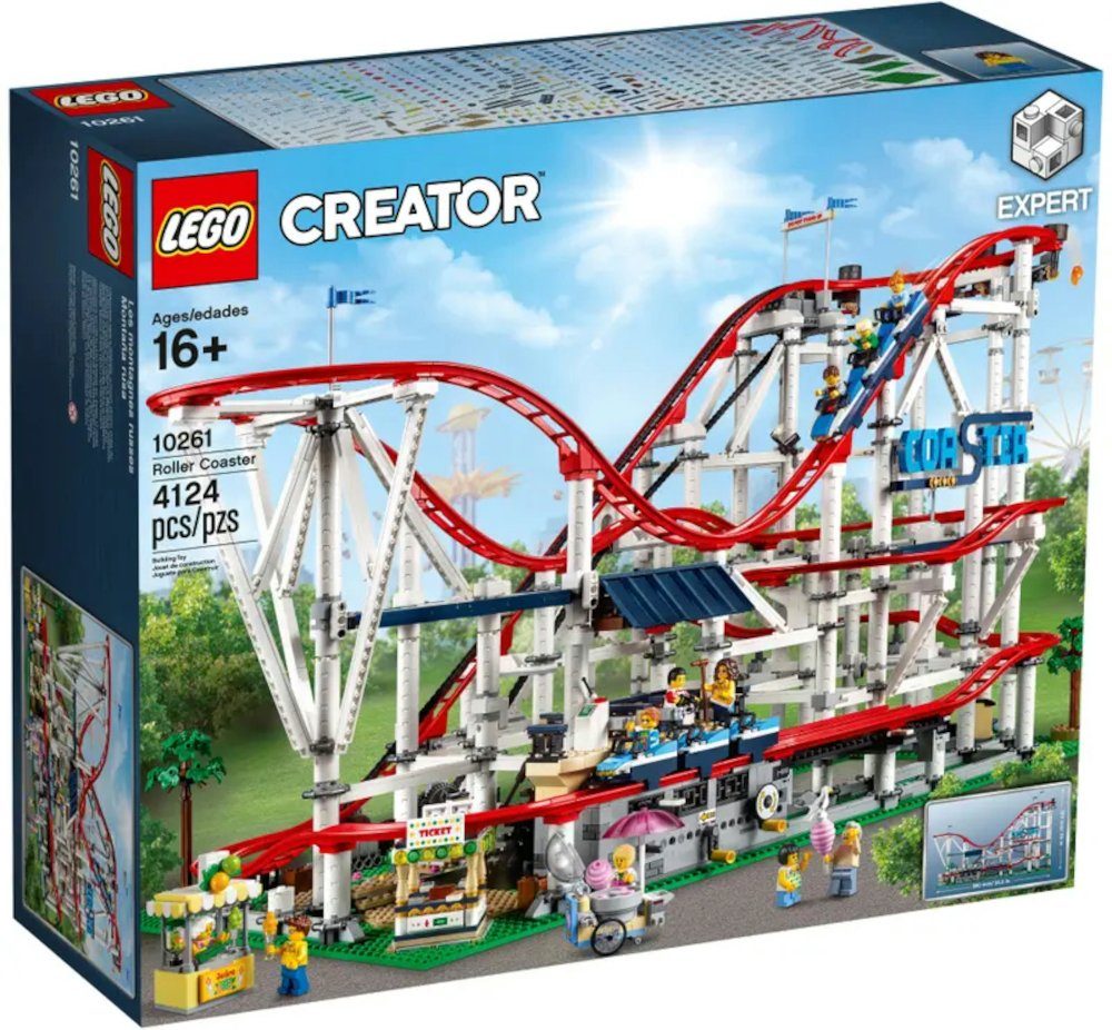 LEGO® Achterbahn Roller Coaster LEGO Creator Expert 10261 Konstruktions-Spielset