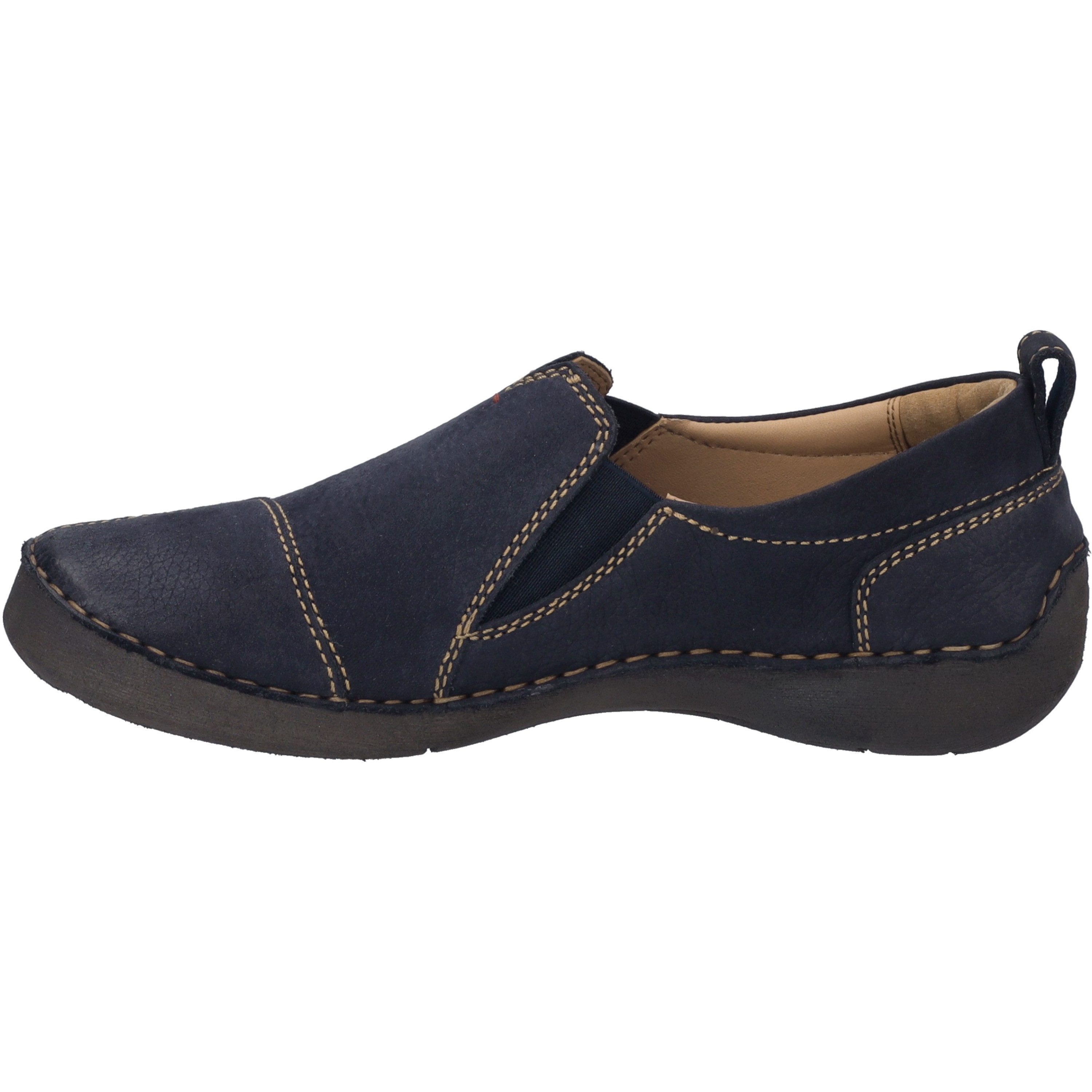 Josef Seibel Fergey 49, blau Schnürschuh