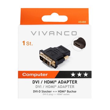 Vivanco Audio- & Video-Kabel, HDMI, Hdmi zu DVI Kabel (0 cm)