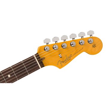 Fender E-Gitarre, American Professional II Stratocaster Thinline RW White Blonde - E-G