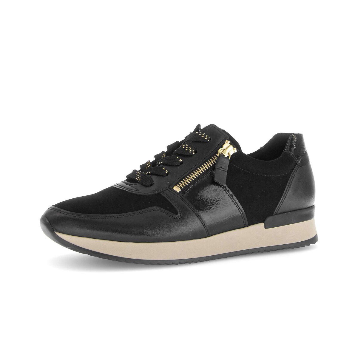 Gabor Sneaker low Materialmix Leder Sneaker günstig online kaufen