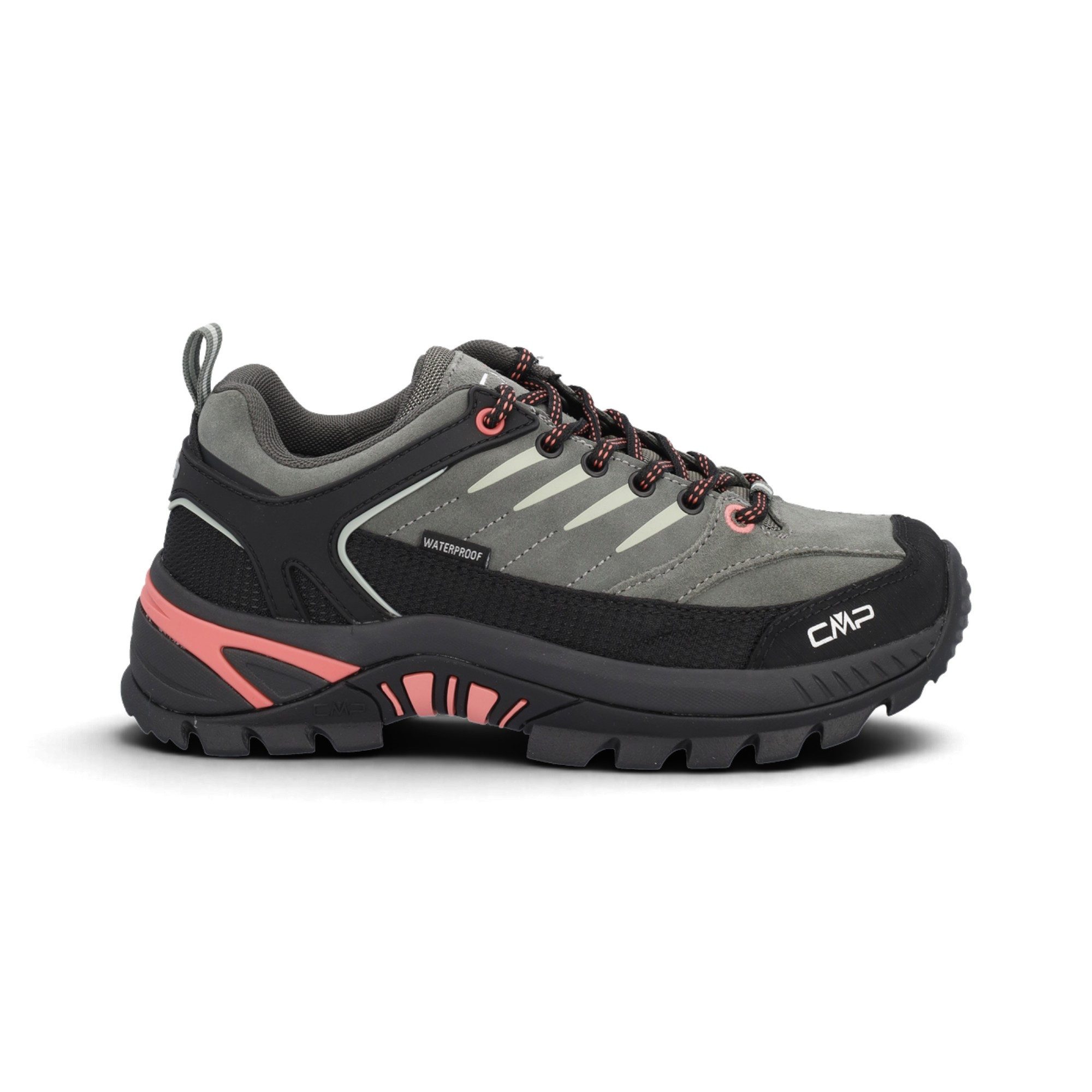 CMP Rigel 2.0 Low WP Trekking (wasserdicht) 2026 hellgrau/rosa Damen Wanderschuh