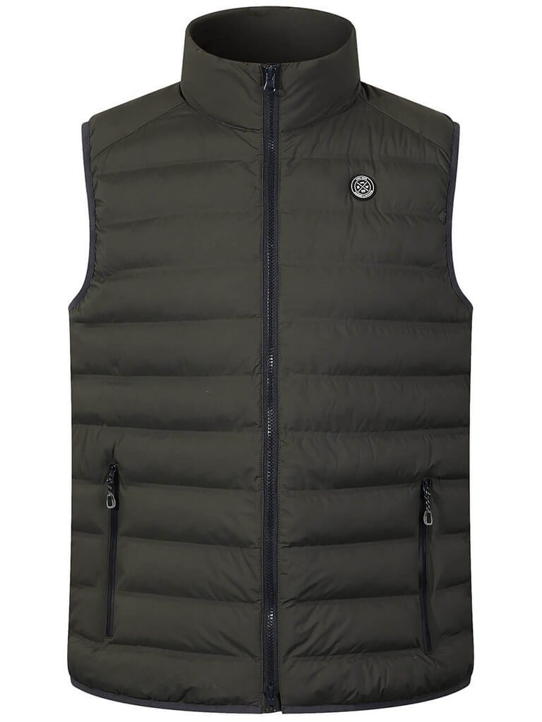 Blue Wave Steppweste Herren Weste Max gesteppt in Daunenoptik mit Stehkrage günstig online kaufen