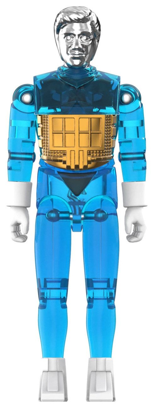 Super7 Actionfigur Micronauts ReAction+ Actionfigur Wave 03 Time Traveler (Translucent Bl