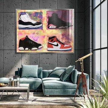 DOTCOMCANVAS® Acrylglasbild Air Jordan Sneaker - Acrylglas, Acrylglasbild Air Jordan Sneaker Lifestyle Sportschuhe Nike